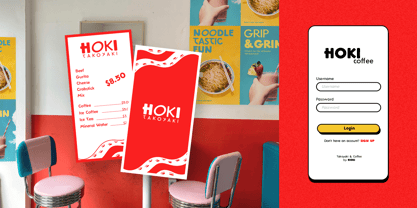 Hoki Font Poster 3