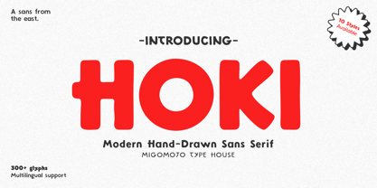 Hoki Font Poster 1