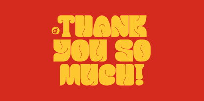 Groovy Cheese Font Poster 9