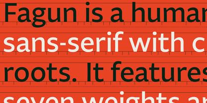 Fagun Font Poster 7