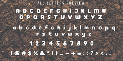 Puffy Groove Font Poster 2