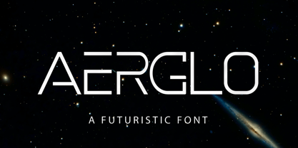 Aerglo Font Poster 1