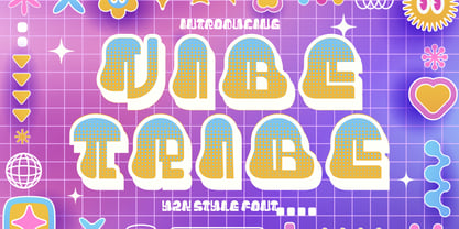 Vibe Tribe Font Poster 1