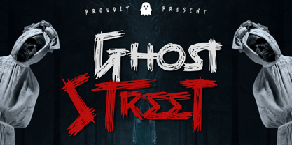 Ghost Street Font Poster 1