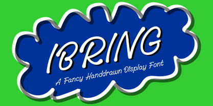 Ibring Font Poster 1