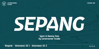 Sepang Font Poster 1