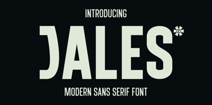 Jales Font Poster 1