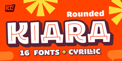 Kiara Rounded Font Poster 1