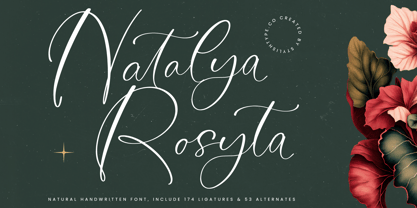 Natalya Rosyta Font Poster 1