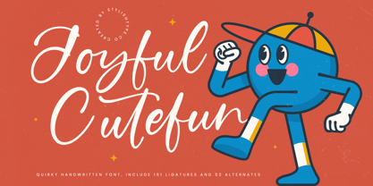 Joyful Cutefun Fuente Póster 1