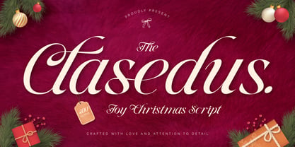 The Clasedus Font Poster 1