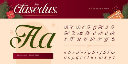 The Clasedus Font Poster 2