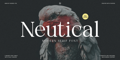 Neutical Font Poster 1