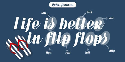 Rubus Font Poster 3