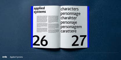 Applied Systems Font Poster 4