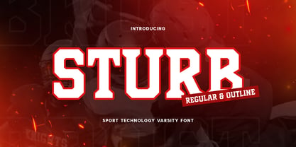 Sturb Font Poster 1