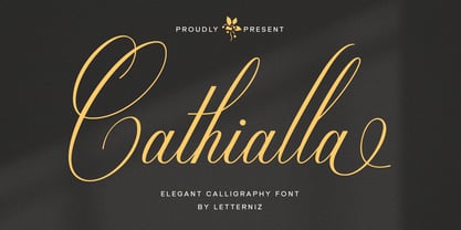 Cathialla Font Poster 1