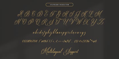 Cathialla Font Poster 7