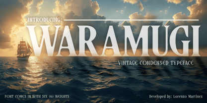 Waramugi Font Poster 1