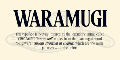 Waramugi Font Poster 7