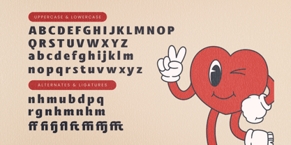 Caffie Lofie Font Poster 14