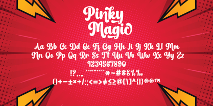 Pinky Magic Font Poster 11