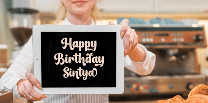 Pinky Magic Font Poster 9