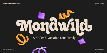 Dh Mondwild Font Poster 1