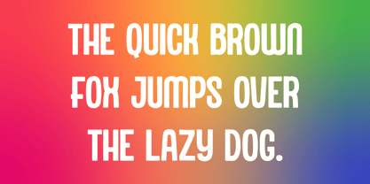 Jogging Font Poster 4