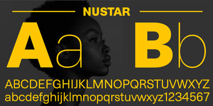 Nustar Font Poster 7