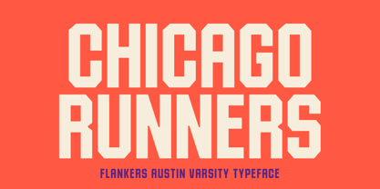 Flankers Austin Font Poster 14