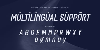 Regora Font Poster 13