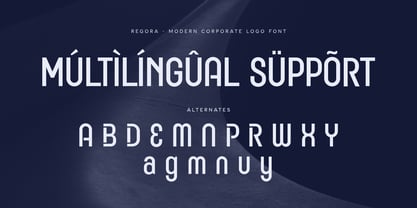 Regora Font Poster 14