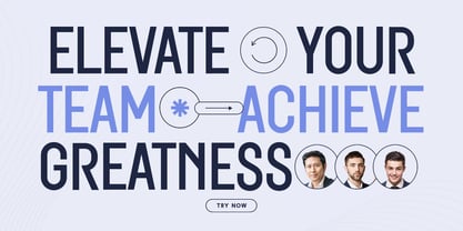 Regora Font Poster 2