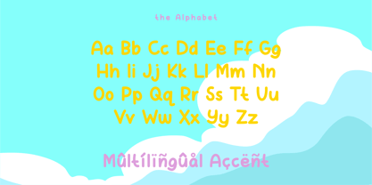 Little Childhood Font Poster 7