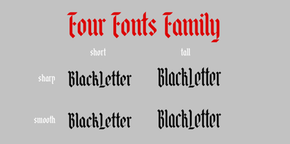 Blacksword Font Poster 5