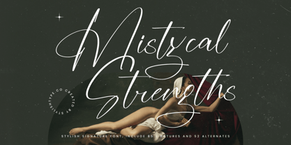 Mistycal Strengths Font Poster 1