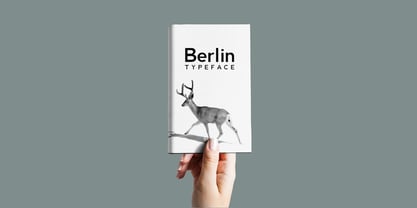 Berlin Nuvo Font Poster 5