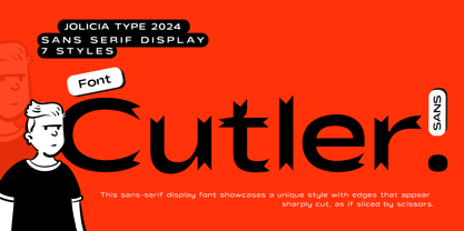 Cutlers Sans Font Poster 1