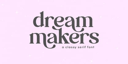 Dream Makers Font Poster 1