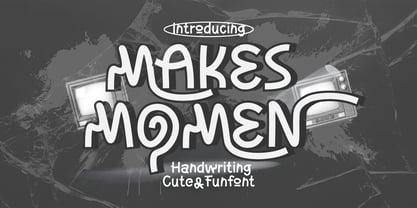 Makes Momen Font Poster 1