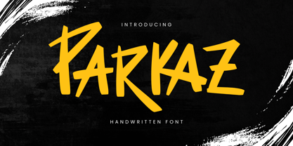 Parkaz Font Poster 1
