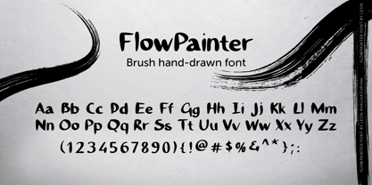 Flowpainter LLT Font Poster 3