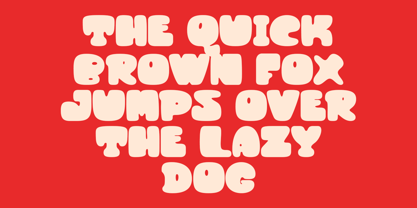 GF Fatstar Font Poster 2