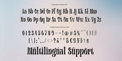 Canistel Font Poster 11