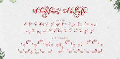 Christmas Aesthetic Font Poster 9