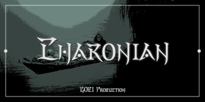 Charonian Font Poster 1
