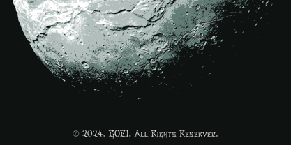 Charonian Font Poster 3