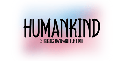 Humankind Font Poster 1