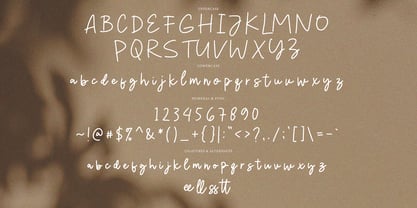 Gumally Signature Font Poster 7